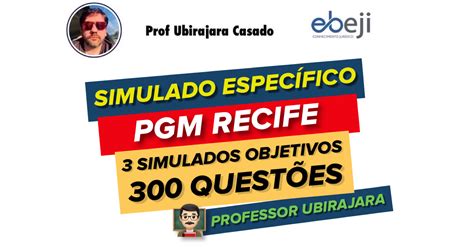 EBEJI SIMULADO ESPECÍFICO PARA PGM RECIFE