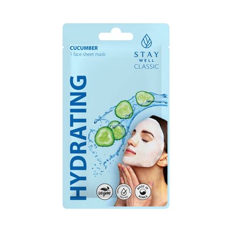 Stay Well Classic Sheet Mask Cucumber Hydrating Glowstation