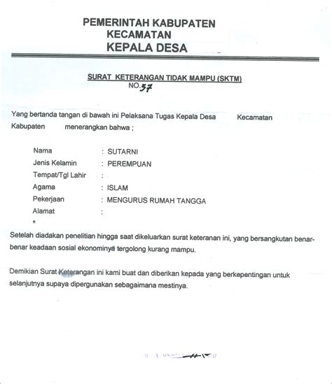 Contoh Surat Permohonan Pemasangan Listrik Baru Surat Permohonan The