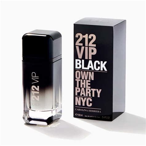 212 VIP BLACK Eau De Parfum Carolina Herrera Hombre Aromas Y