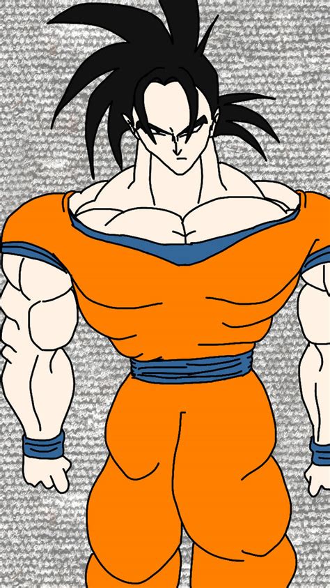 Son Goku Base Form Serious By Visionofa On Deviantart