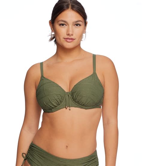 Fantasie Beach Waves Gather Full Cup Bikini Top Reviews Bare