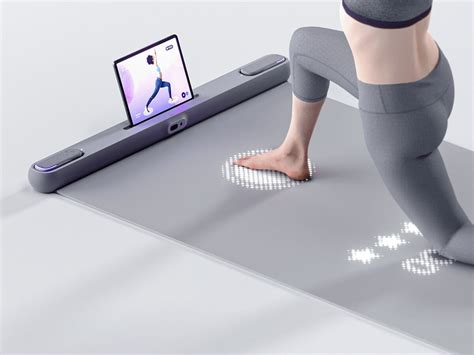 Solelp interactive yoga mat turns stretching into a fun game for daily motivation » Gadget Flow