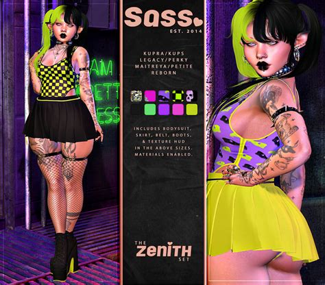 Second Life Marketplace Sass [zenith Set] ♥ Kupra Kups ♥ Legacy Perky