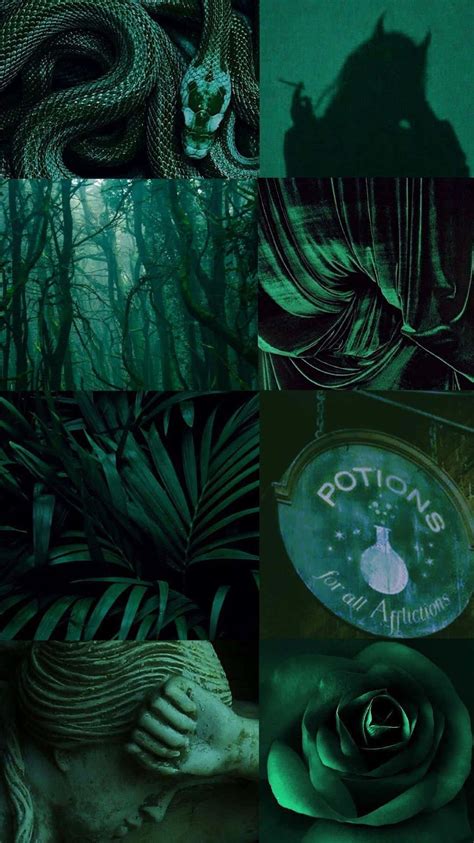 Download Dark Green Scary Aesthetic Picture | Wallpapers.com