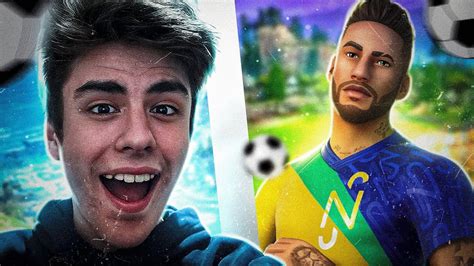 Virei O Neymar Jr No Fortnite Youtube