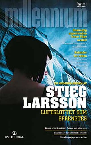 Stieg Larsson LUFTSLOTTET SOM SPRENGTES Krimbiblioteket