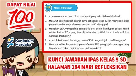 Kunci Jawaban Bahasa Indonesia Kelas 5 Halaman 184 Bagaimana Memberi