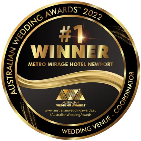 Australian Wedding Award Winners Metro Mirage Hotel Newport