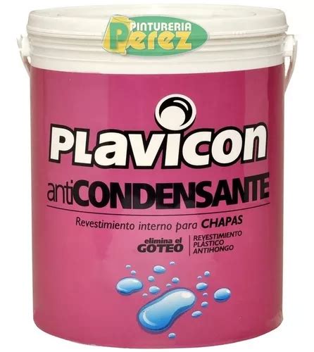 Plavicon Anticondensante 20lt Pintura Antigoteo Techos Chapa