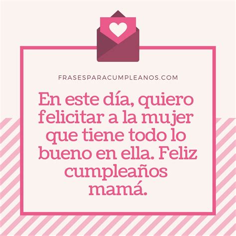 Frases De Cumpleaños Para Mama Frasescumple