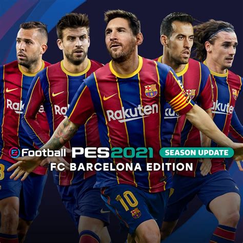 EFootball PES 2021 Season Update FC Barcelona Edition Cover Or