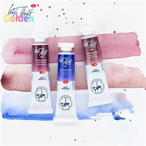 Russia Extra Fine K White Nights Watercolors Paint Tubes Professional