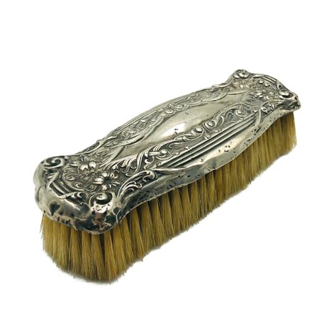 antique hair brush 7