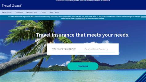 Aig Travel Guard® Deluxe Insurance Plan