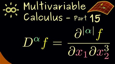 Multivariable Calculus 15 Multi Index Notation [dark Version] Youtube