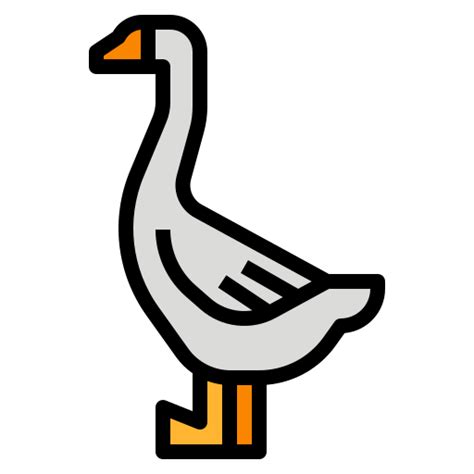 Goose Aphiradee Monkik Lineal Color Icon