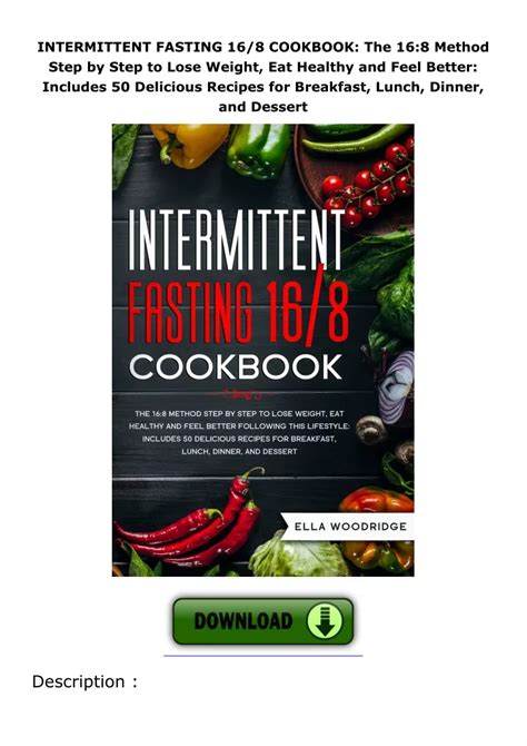 Ppt Intermittent Fasting 168 Cookbook The 168 Method Step By Step To Lose Weight Eat Healthy