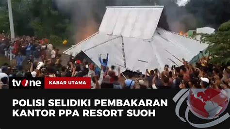 Teror Harimau Pemangsa Manusia Berimbas Pembakaran Kantor Resort Suoh