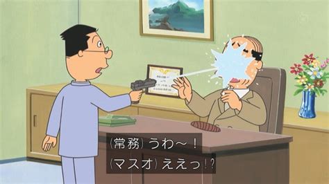 BARUGAライゾウ on Twitter マスオさんすらキレさせる事ができるカツオ強過ぎる サザエさん sazaesan