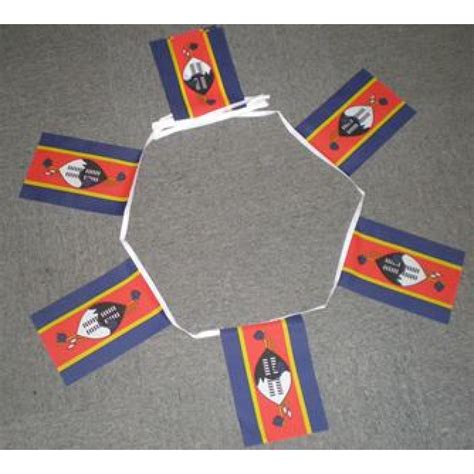 M Flag Swaziland Eswatini Bunting World Flag Shop