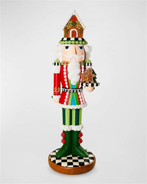 Mackenzie Childs Bake Shop Trophy Christmas Nutcracker Horchow