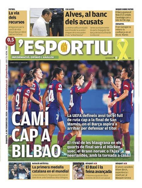 Las Portadas El Madrid Pregunta Por Yoro El Plan De Futuro Del Bar A