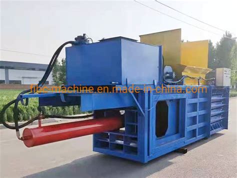 Fully Automatic Horizontal Baler Pet Bottle Baling Press Machine