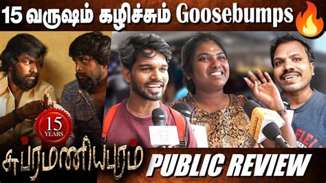 Subramaniapuram Re Release Public Review Sasikumar Samuthirakani