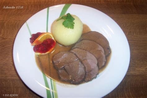 Rehbraten Nach Einem Rezept Meiner Mutti Rezept Mit Bild Kochbar De