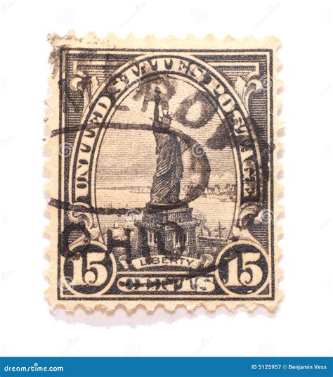 Cents Statue Of Liberty Stamp Editorial Photography Image Of Stamp