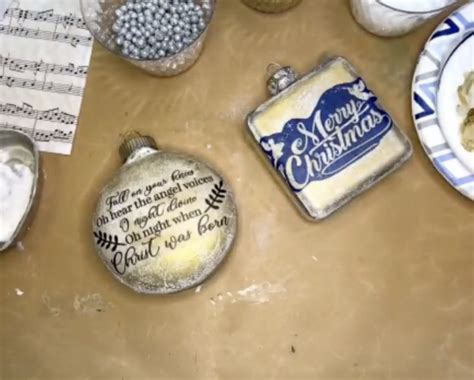 DIY Christmas Ornaments | Miss Tracy Creates