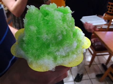 Lime Shaved Ice Spatialdrift