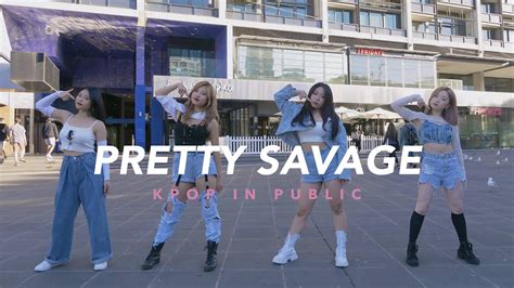 KPOP IN PUBLIC BLACKPINK 블랙핑크 PRETTY SAVAGE Dance Cover Melbourne