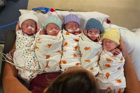 Washington Couple Welcomes Extremely Rare Quintuplets So Grateful