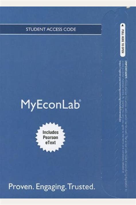 Buy Myeconlab Student Access Code Book By Hall Prentice