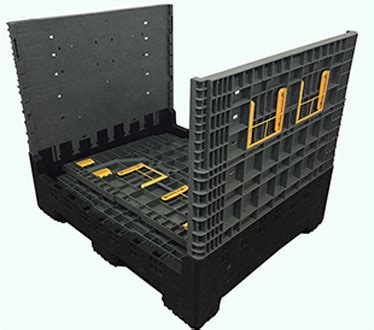 Heavy Duty Bulk Cargo Storage Industrial Hdpe Stackable Plastic Pallet