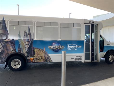 Universal Orlando SuperStar Airport Shuttle Review - Mouse Hacking