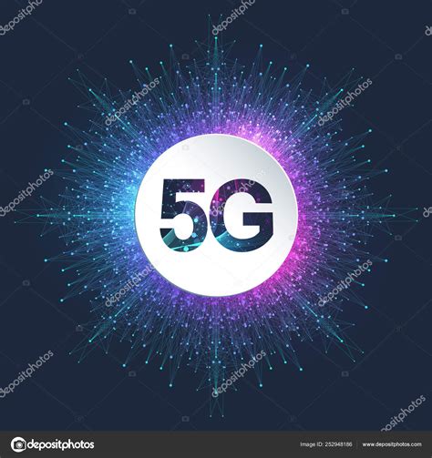 5G Network Wireless Systems And Internet Vector Illustration