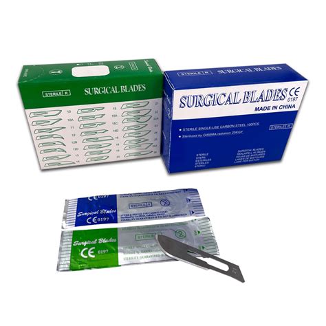 Disposable Surgical Blade Sterile Stainless Steel Carbon Steel Surgical