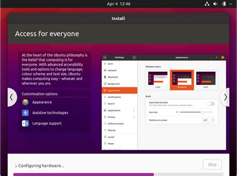 Ubuntu Hirsute Hippo Installation And Desktop Screenshots