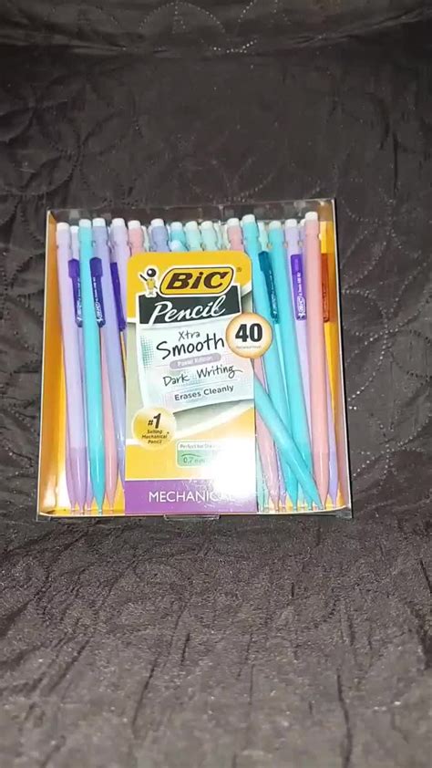 Bic Xtra Smooth Mechanical Pencils Fun Pastel Color Pencils Medium