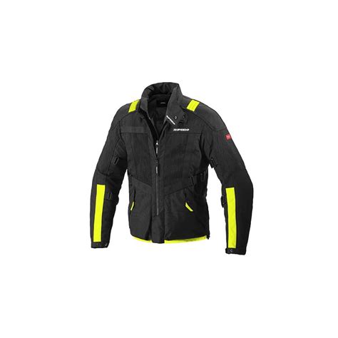 Blouson Spidi H2Out Netrunner Noir Jaune