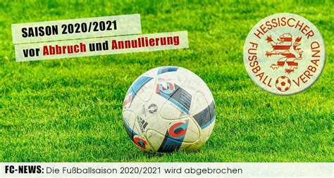 Abbruch Und Annullierung Der Saison 2020 2021