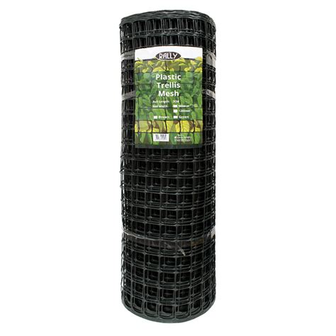 Plastic Trellis Mesh 1200mm X 30m – Black – Strathalbyn Mitre 10