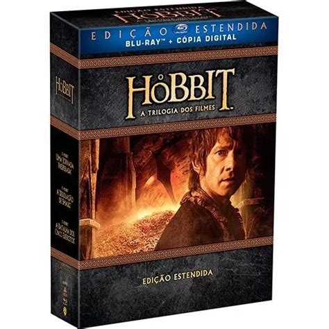 Box Blu Ray O Hobbit A Trilogia Estendida 9 Discos Parcelamento Sem Juros