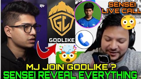 RNT MJ Join Godlike Sensei Reply Live Call YouTube