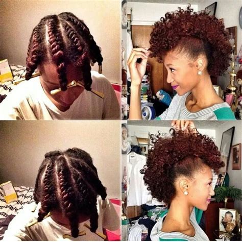 Twist Out Into Frohawk Natural Hair Beauty Natural Hair Tips Natural Hair Journey Gorgeous