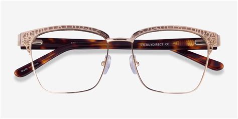 Scale Browline Gold Tortoise Full Rim Eyeglasses Eyebuydirect Canada