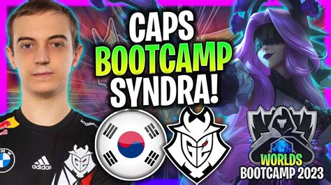 CAPS IS SO GOOD WITH SYNDRA IN KOREA SOLOQ G2 Caps Plays Syndra Mid